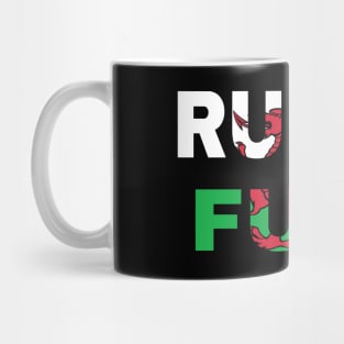 Welsh rugby design Mug